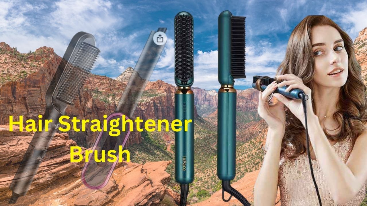 Hair Straightener Brush 